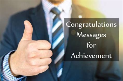 Congratulations Messages For Achievement Making Different