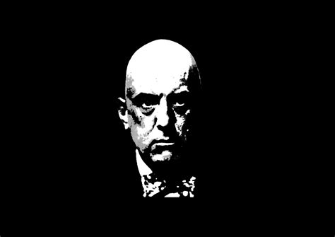 Free Download Hd Wallpaper Aleister Crowley Evil Occult Satan