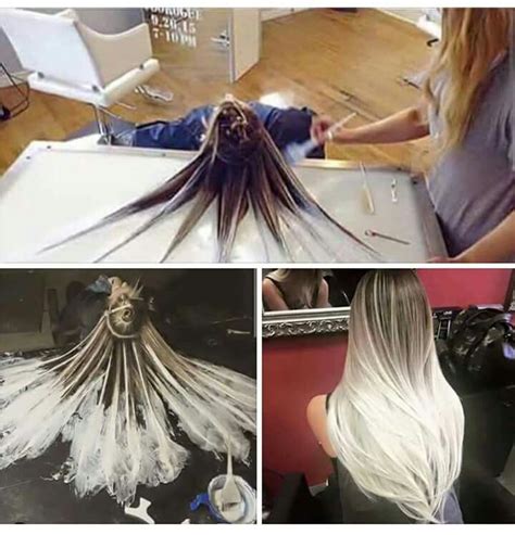 Take two small strands of hair from either side of your head. The 25+ best Diy ombre hair ideas on Pinterest | Balayage ...