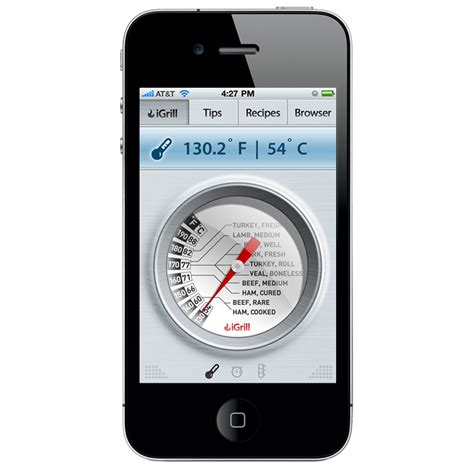 Igrill Bluetooth Grillingcooking Thermometer And App