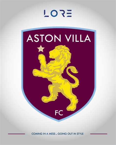 Aston Villa Fc Restyling Crest