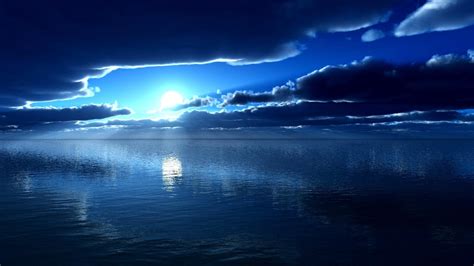 Blue Sunset Stunningbackdrops