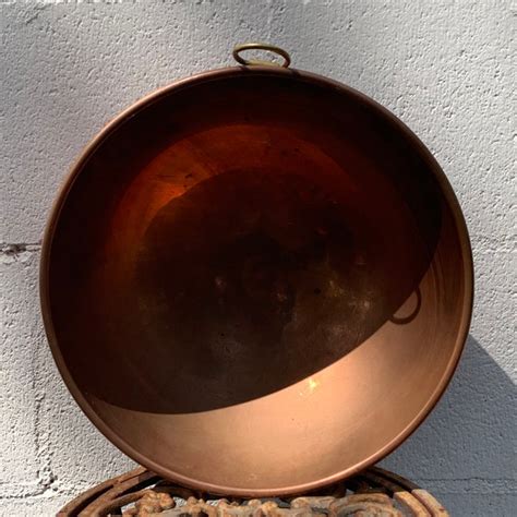 Copper Mixing Bowls Etsy