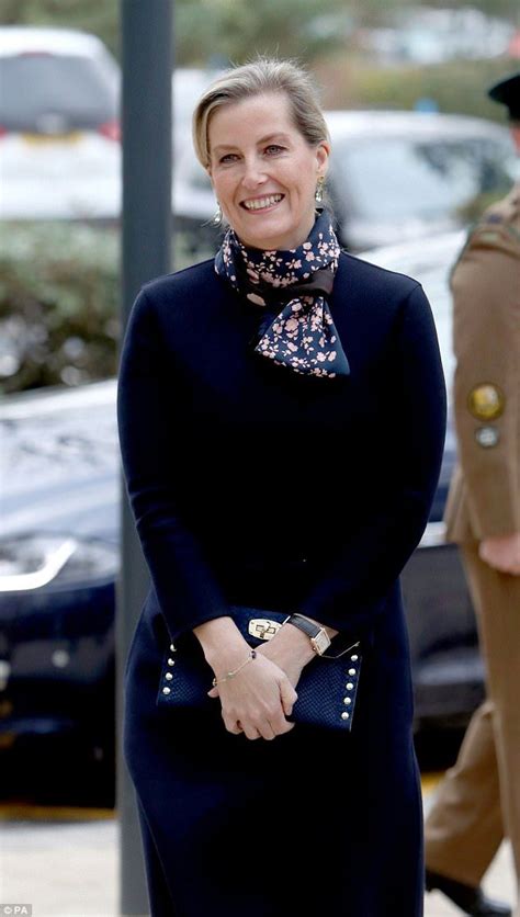 Sophie, countess of wessex arrives at mosimann's, and was warmly greeted by anton mosimann himself, the prominent swiss chef who rose to fame in the eighties when. Sophie Wessex meets swimmers while clad in her coat ...