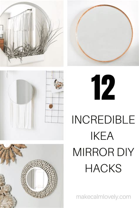12 Incredible Ikea Mirror Diy Hacks