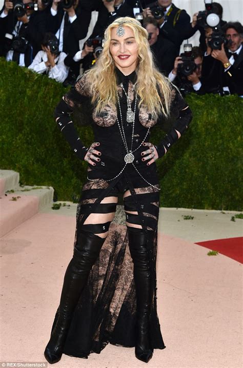 Madonna Gyrates In Met Gala Video As She Exposes Her Cleavage In