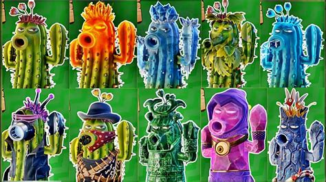 Plants Vs Zombies Garden Warfare 2all Cactus Pvzgw2 Gameplay 2016