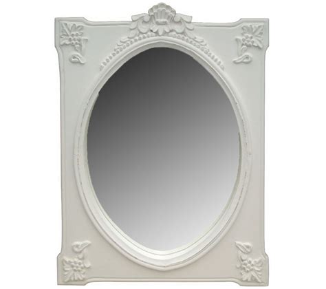 Miroir Rectangulaire Blanc - Miroir BUT