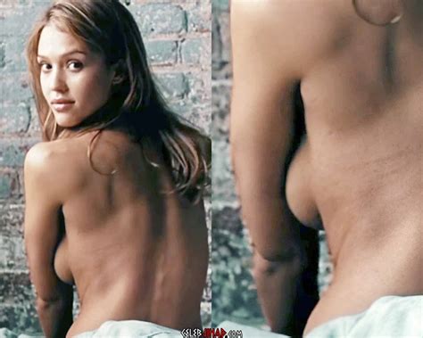 Jessica Alba Nude Side Boob From Awake Enhanced Leaked Nude Celebs