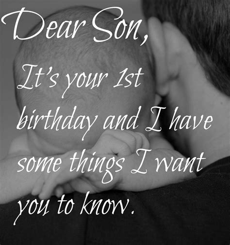 A Letter To My Son On His 1st Birthday Dadsnet