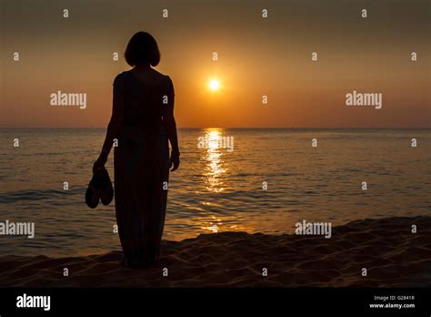Sand Between Her Toes Stock Photo Alamy