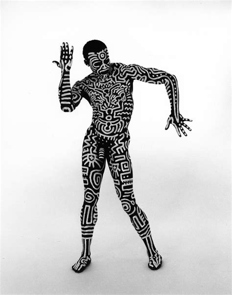 Bill T Jones Body Painting By Keith Haring Image G And Image I Tseng Kwong Chi