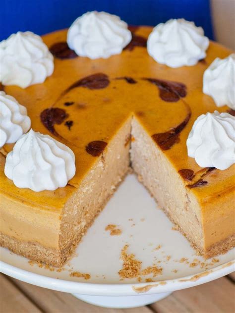 Caramel Pumpkin Cheesecake Recipe Video Tatyanas Everyday Food