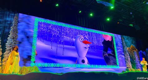 Photos Take A Look Inside The Newly Reopened Frozen Sing Along
