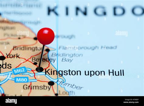 Map Of Kingston Upon Hull Hi Res Stock Photography And Images Alamy
