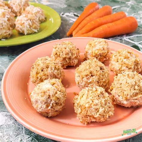 Carrot Balls Low Carb Sweet Or Spicy Harvest2u