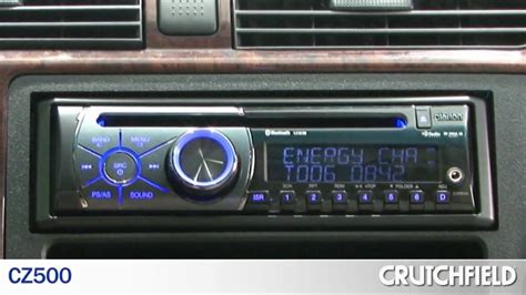 Clarion Cd Car Receivers Cz300 And Cz500 Crutchfield Video Youtube