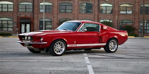 Revology 1967 Shelby Gt500 In Candy Apple Red Shelby Gt500 Ford