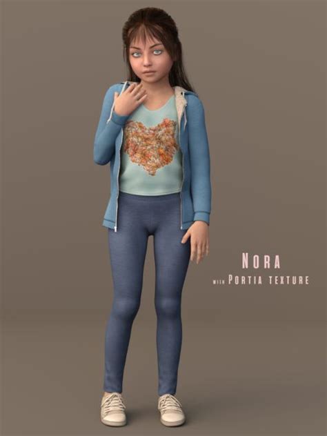 Ambers Friends Fourth Grade 3d Models For Daz Studio And Poser