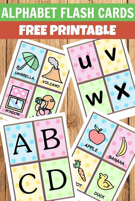 I found lots of adorable printable flash cards online, however none of them were exactly what i was looking for. Alphabet flash cards