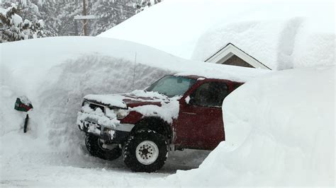 Photos See How Much Snow There Is In Truckee California Truckee