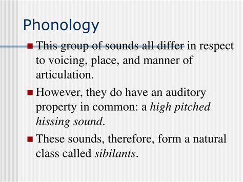 Ppt Phonology Powerpoint Presentation Free Download Id151939