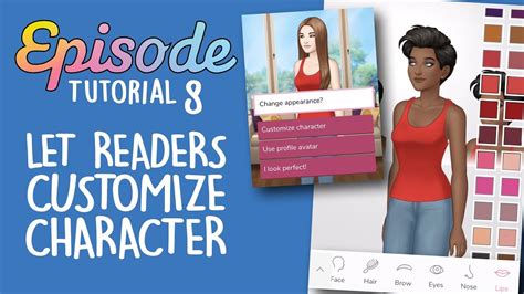 Let Readers Customize Character Episode Limelight Tutorial 8 Youtube