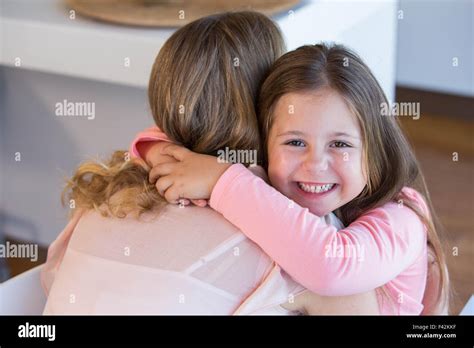 Father And Daughter Hugging Stock Photo Alamy