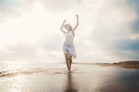 Beach Summer Holiday Sea People Concept Stock Photo Image Of