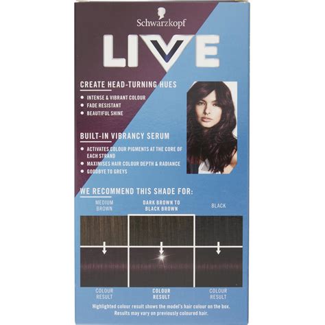 Schwarzkopf Live Intense Colour Mystic Violet 087 Permanent Hair Dye