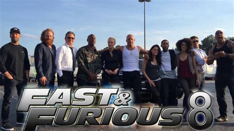 Fast And Furious 8 Todas Las Noticias Fast 8 Furious 8 2018 Youtube