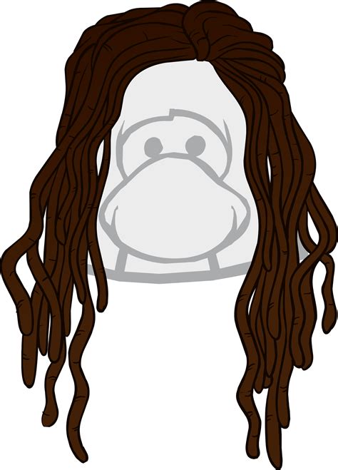 Dreads Vector Jpg Royalty Free - Cartoon Dreads Png Clipart - Full Size