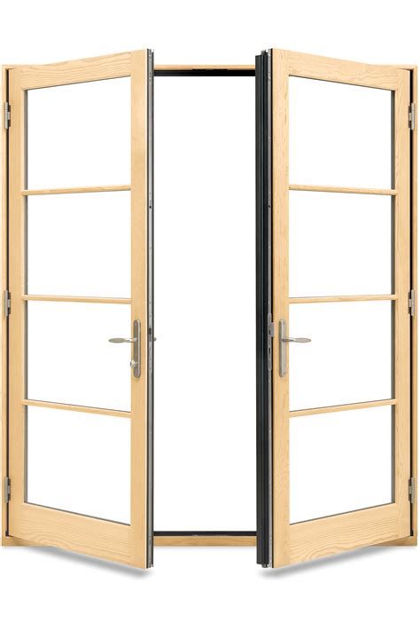 Wood Fiberglass Inswing And Outswing French Doors Elevate Swinging