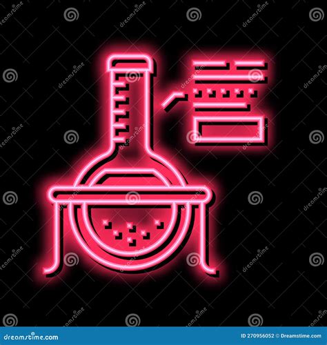 灯泡氖辉光图标中的化学液 向量例证 插画 包括有 符号 藏品 发光 霓虹灯 设备 图标 化学 270956052