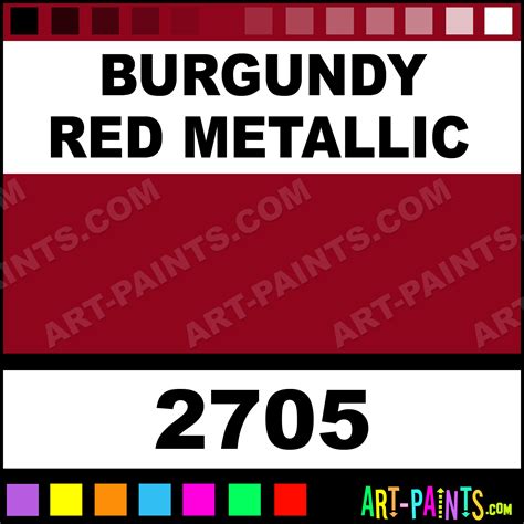 Burgundy Red Metallic Model Master Acrylic Paints 2705 Burgundy Red