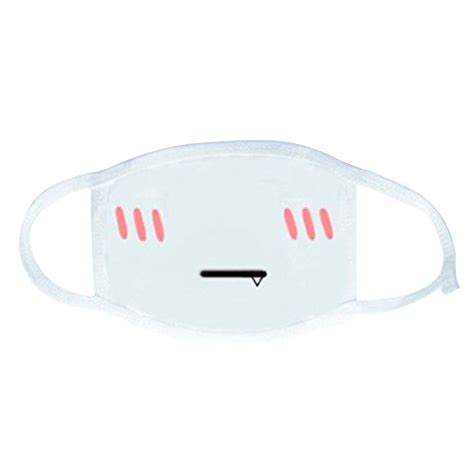 Buy Gaweb White Anime Emoticon Mouth Muffle Kaomoji Anti Dust Cute