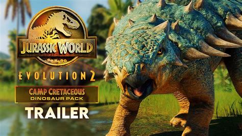 Official Trailer Camp Cretaceous Dinosaur Pack Jurassic World