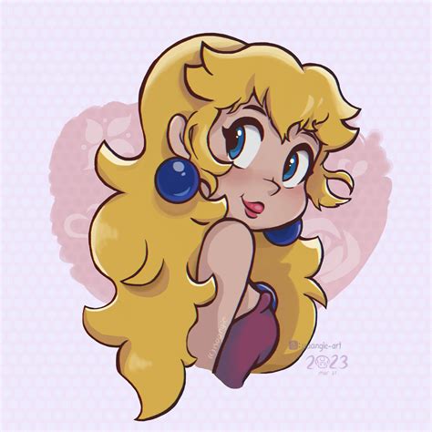 Peach Toadstool By Isaangie On Deviantart