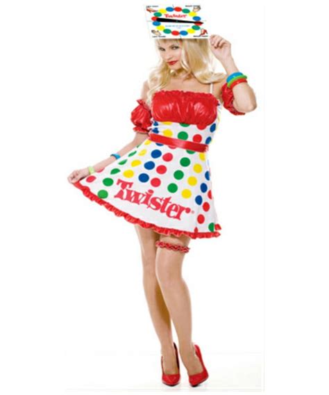 Adult Sexy Twister Costume Women Halloween Costumes