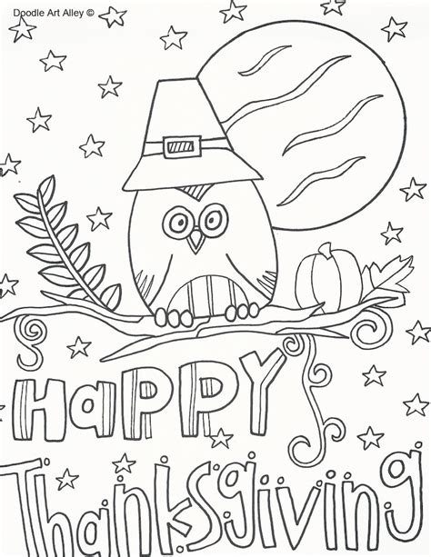You can also mix in some turkey coloring pages and fall coloring pages for extra fun. Thanksgiving Coloring Pages