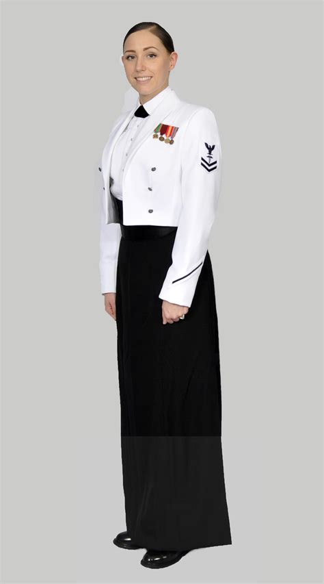 Navy Male Officerenlisted Dinner Dress White Jacket