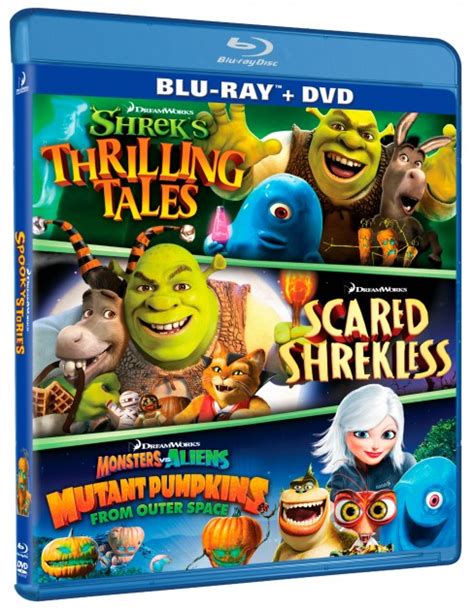 Review Dreamworks Spooky Stories Shrek And Monsters Vs Aliens Biblio Babes