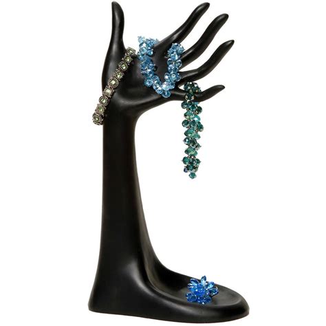 Darice Tall Black Hand Jewelry Display