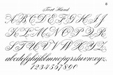 Typography Printable - Fancy Script - Monograms | Cursive letters fancy ...