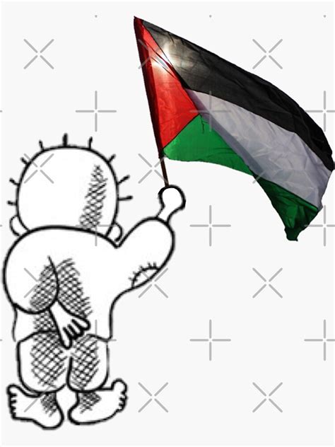 Handala Free Palestine Symbol Sticker For Sale By Bododobird