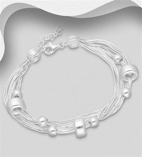 Sterling Silver Bracelets Wholesale Silver Jewelry Manufacturer 925e