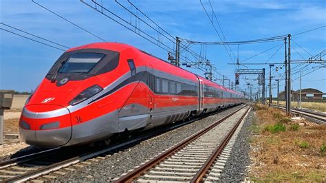 Il Primo Frecciarossa 1000 Milano Lecce Via Caserta Benevento 4k