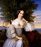 1836 Marriage Portrait of Charlotte de Rothschild by Moritz Daniel ...