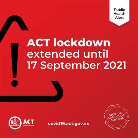 ACT Health On Twitter Lockdown Extended Until Midnight Friday