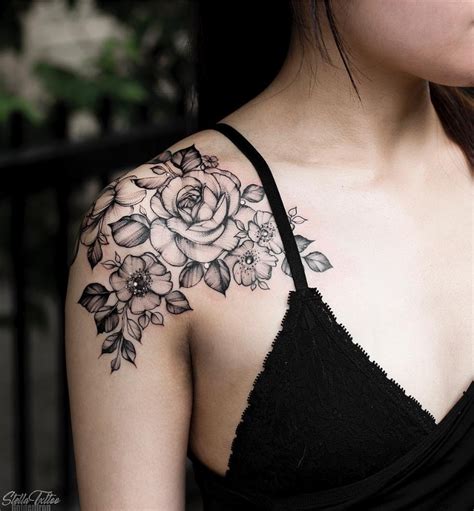 26 Awesome Floral Shoulder Tattoo Design Ideas For Woman Page 10 Of 26 Latest Fashion Trends